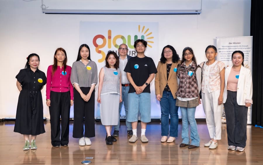 Our team at the Glow Cultural Center seminar